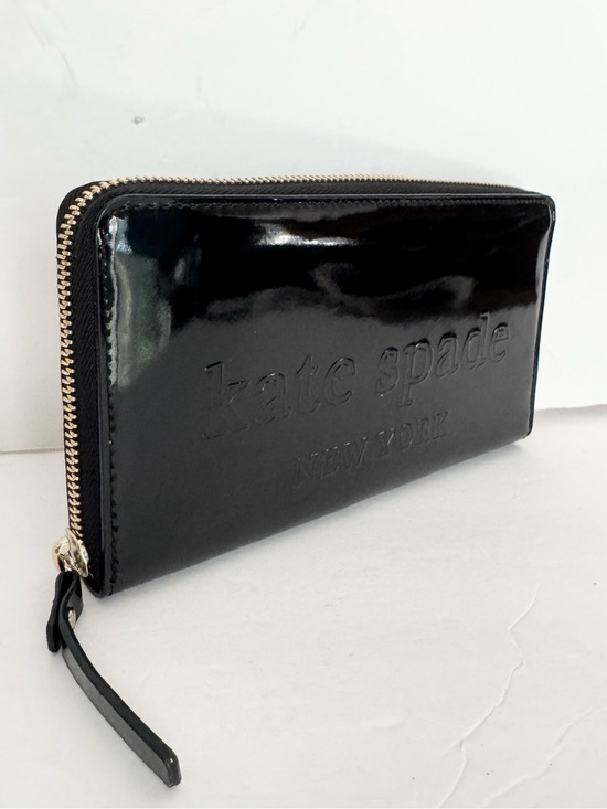 kate spade Handbags - kate spade Chrissy Black Patent Wallet PWRU1184